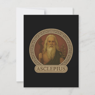 Askorpius gud of Healing Card Vykort