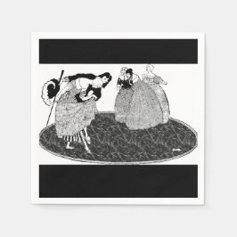 Askunge Vintage Askungen Pappersservetter