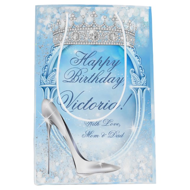 Askungen Glas Slipper Prinsessa Quinceanera (Framsidan)