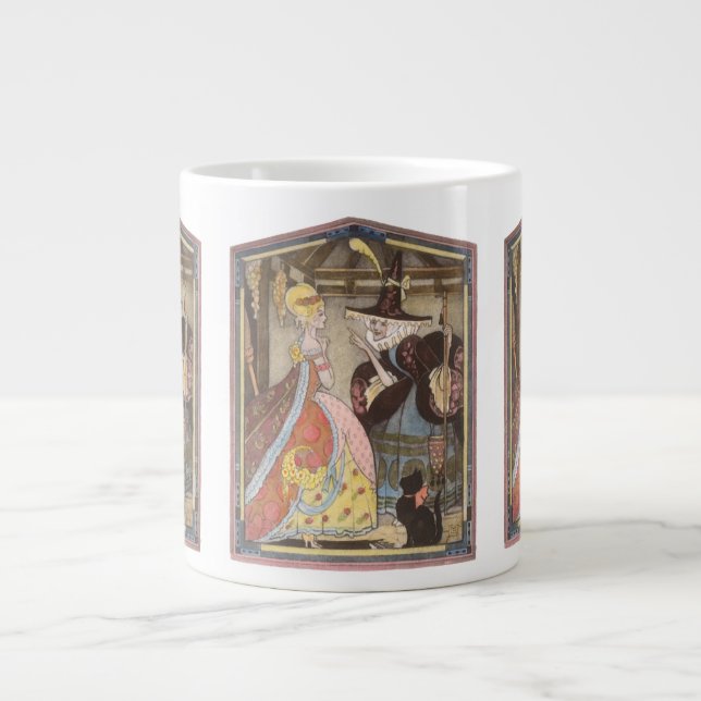 Askungen och Älvan, Vintage saga Jumbo Mugg (Framsidan)