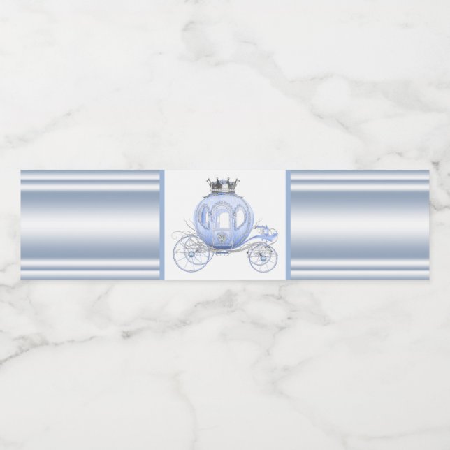 Askungen Prinsessa Vattenflasketiketter Vattenflaskor Etikett (Singel etikett)