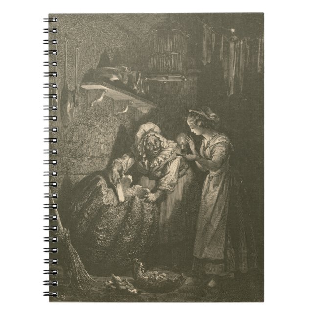 Askungen Pumpa - Gustave Doré Anteckningsbok (Framsidan)