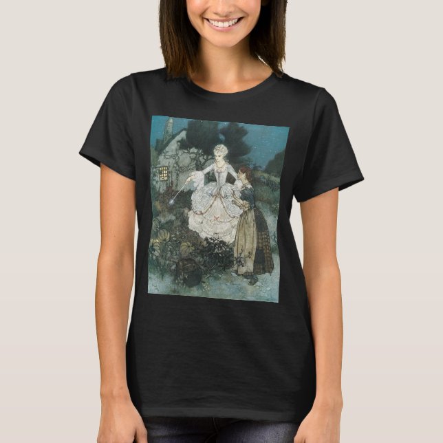 Askungen Sagoprinsessa av Edmund Dulac T Shirt (Framsida)