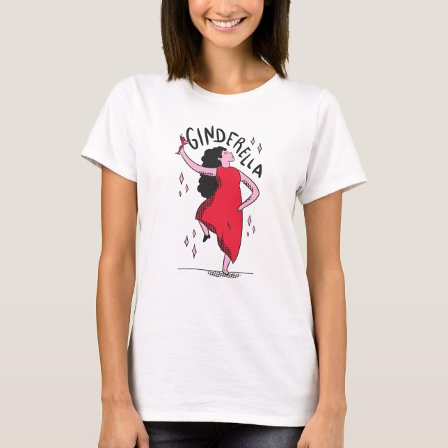 Askungen T Shirt (Framsida)