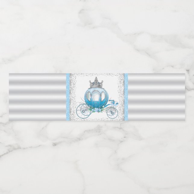 Askungen Vattenflasketiketter Vattenflaskor Etikett (Singel etikett)