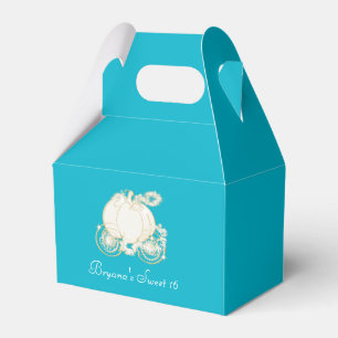 ASKUNGFÄRG Cinderella Guld Kärr Förmån Boxes Presentaskar