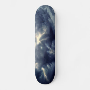 Åskväder Blixt Mini Skateboard Bräda 18,5 Cm
