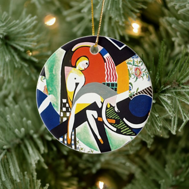 Åskväder Färgexplosion Ornament (Träd)