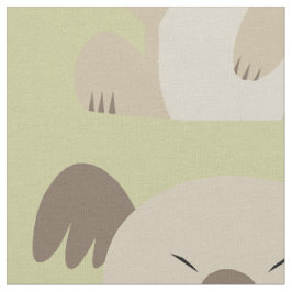 ASL älskar jag dig koalaen mönstrat tyg