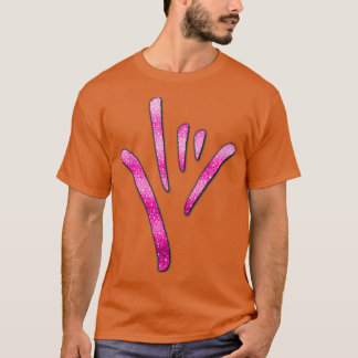 ASL American Sign Language I kärlek you 7 T Shirt