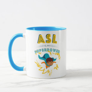 ASL är min supermakt Mugg