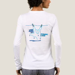 ASL Design - Tvätta, Skölj och Torka Kärlek JAG ÄL T Shirt