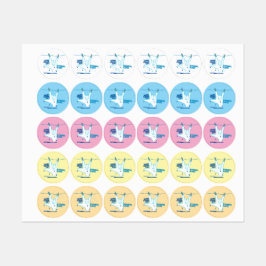 ASL Design - Wash, Rinse, and Dry Love ILY Klistermärke