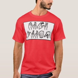 ASL Fck Trump T Shirt