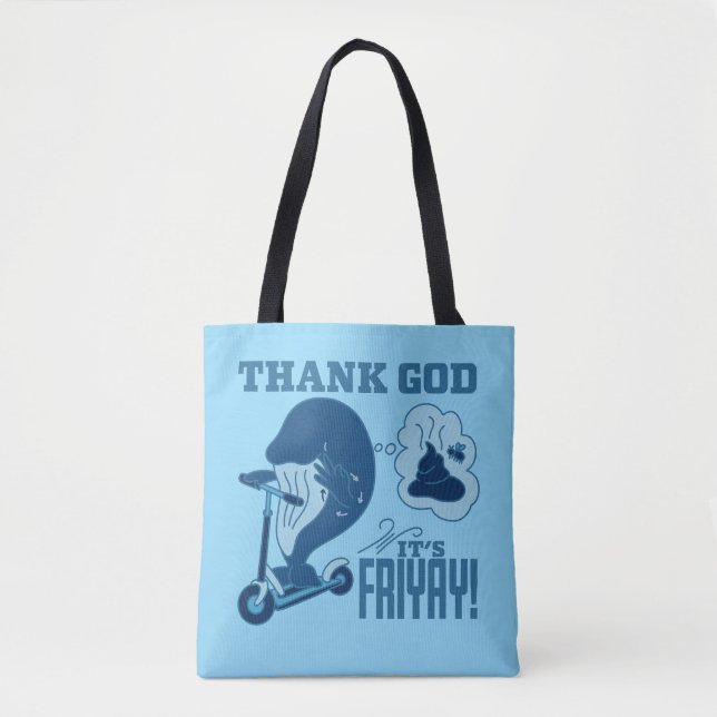 ASL Friday Design - Thank God It’s Friyay!  Tygkasse (Framsida)