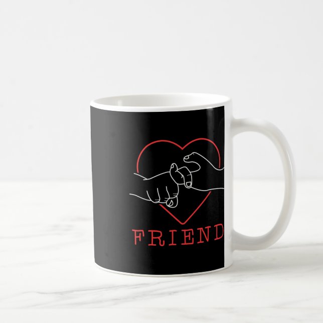 Asl Friend Cute Language Pride Deaf Awareness  Kaffemugg (Höger)
