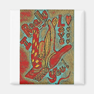 ASL Funky I VERKLIGEN You Magnet