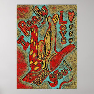 ASL Funky I VERKLIGEN You Poster