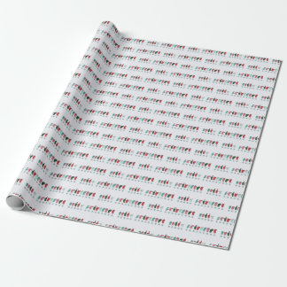 ASL God jul Wrapping Papper Presentpapper
