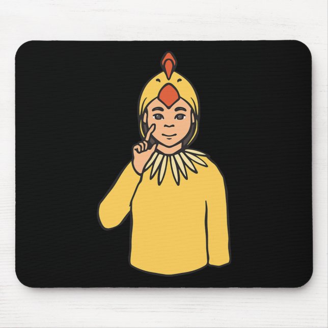 Asl Hand Gesture Döv Hearing Loss Awareness Boy Musmatta (Framsidan)