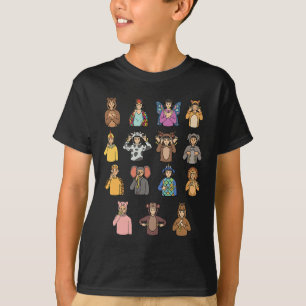 Asl Hand Gesture Döv Hearing Loss Awareness Boy T Shirt