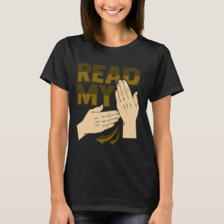 Asl Handgest för döva med nedsatt hörsel Medvetenh T Shirt