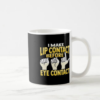 Asl Handgestikulering döv hörselnedsättning Medvet Kaffemugg