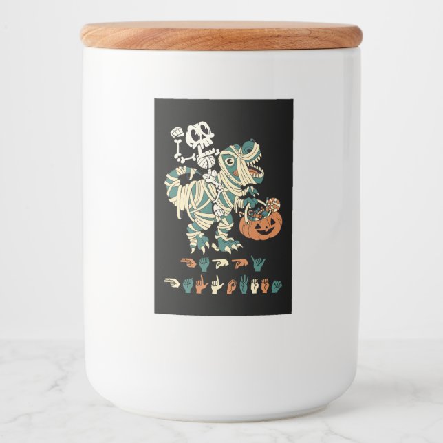 ASL Happy halloween II - Sessäsong för spjutspets Mat Etikett (Framsida)