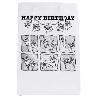 ASL ILY Besatthet - Grattis på födelsedagen!