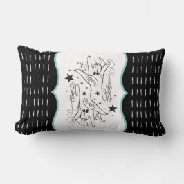 ASL ILY Handsign Pillow Lumbarkudde