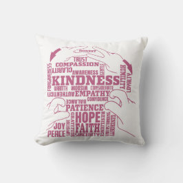 ASL - Inner Beauty - Döv Culture "Vee Vee Design" Kudde