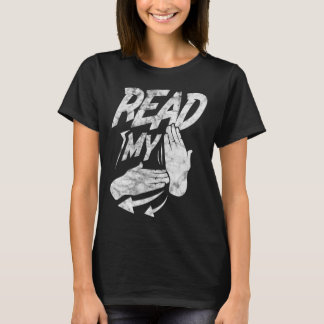 ASL läser mitt handhandsspråk Dövet American Sign  T Shirt