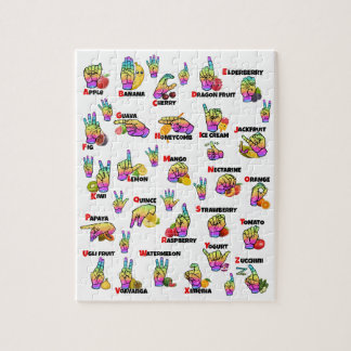 ASL Learning – Alphabet & Numbers Pussel