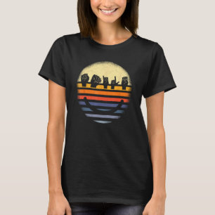 ASL-leende för American Sign Language T Shirt
