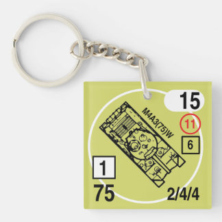 ASL M4A3 (75) W Keychain Fob