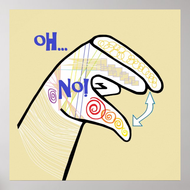 ASL Oh NO Poster (Framsidan)