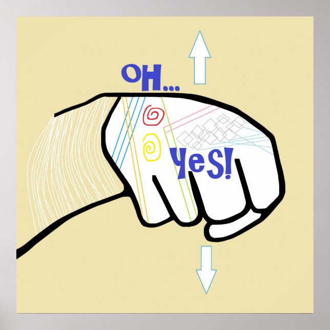 ASL Oh YES Poster (Framsidan)