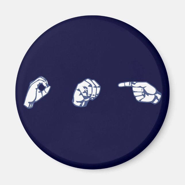 ASL OMG MAGNET (Framsidan)