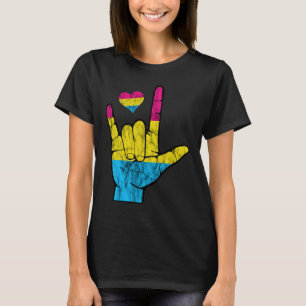 Asl Pride Panual Hearing Loss Döv Awareness Månad T Shirt