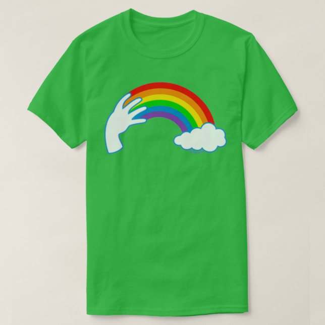 ASL Rainbow 2 T Shirt (Design framsida)