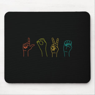 Asl Sign Language Alphabet Valentines day Gift Ide Musmatta