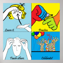 ASL-steg för att lyckas