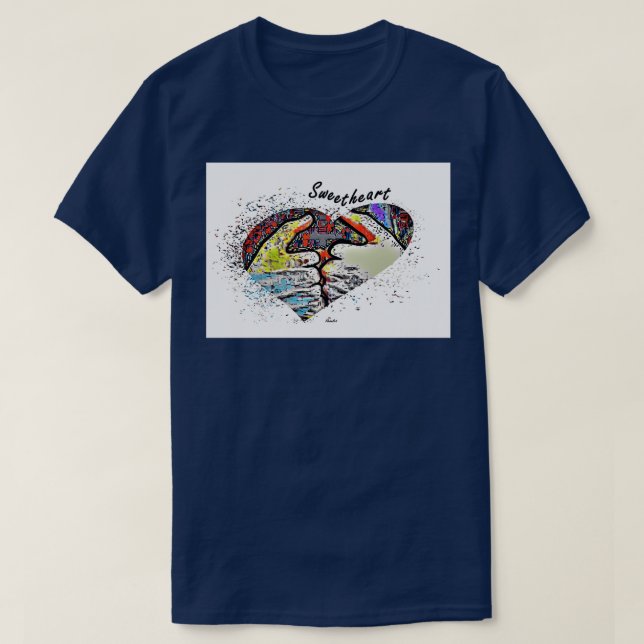 ASL Sweetheart T Shirt (Design framsida)