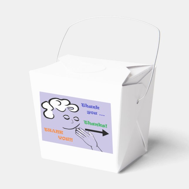 ASL Tack Cookie Box! Presentaskar (Framsidan Sidan)