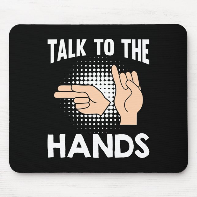 ASL Talk to Händer American Sign Language 1 Musmatta (Framsidan)