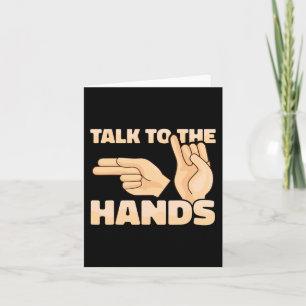 ASL Talk to Händer American Sign Language 2 Kort