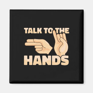 ASL Talk to Händer American Sign Language 2 Magnet