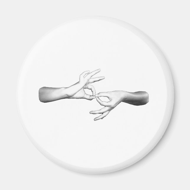 ASL-tolk Magnet (Framsidan)