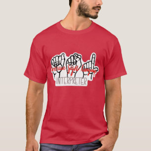 ASL-tolk T Shirt