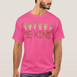 ASL-tolkningstyp för amerikanska teckenspråk T Shirt